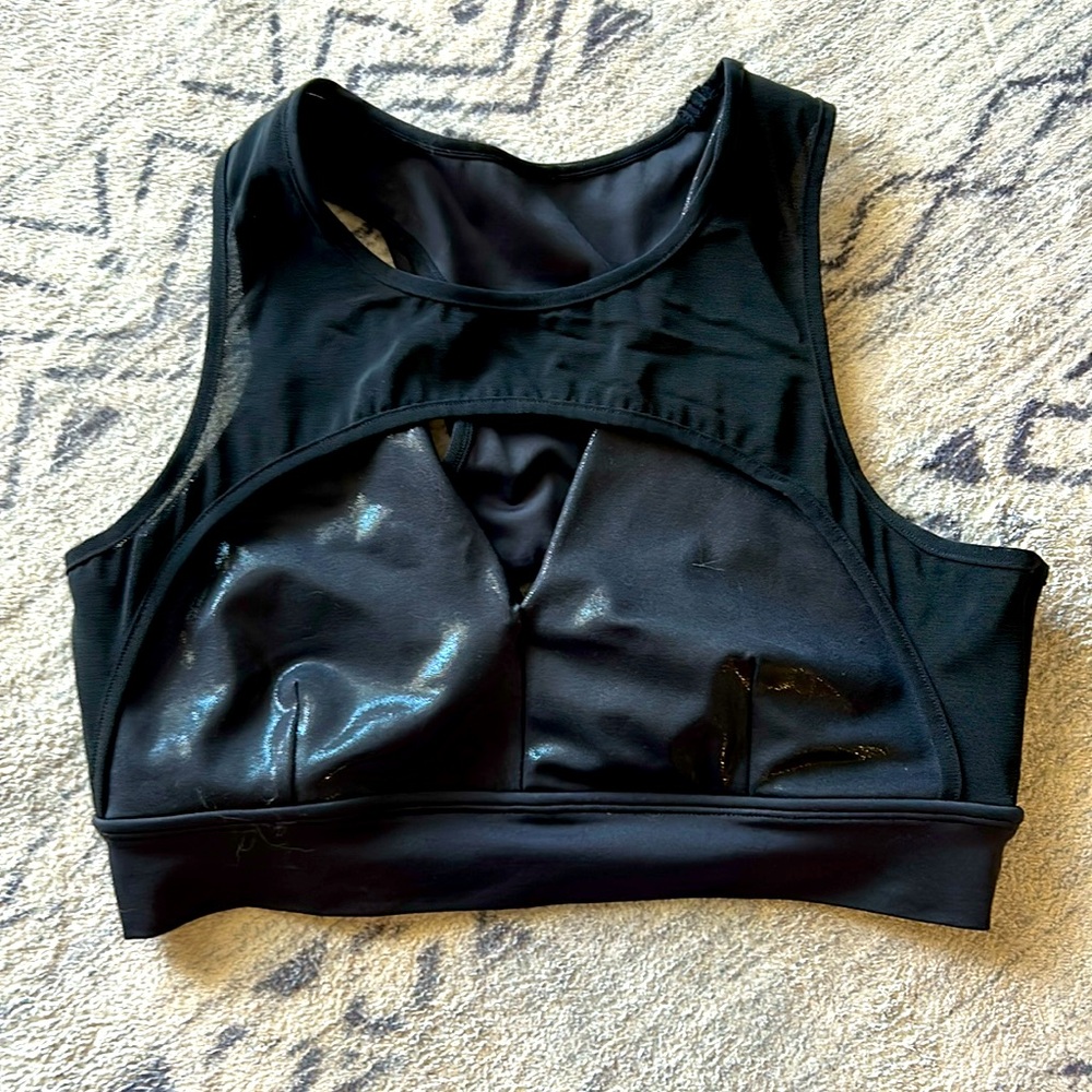 Black Buffbunny storm sports bra